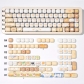 Bread Cat 104+33 MOG Profile Keycap Set Cherry MX PBT Dye-subbed for Keyboard